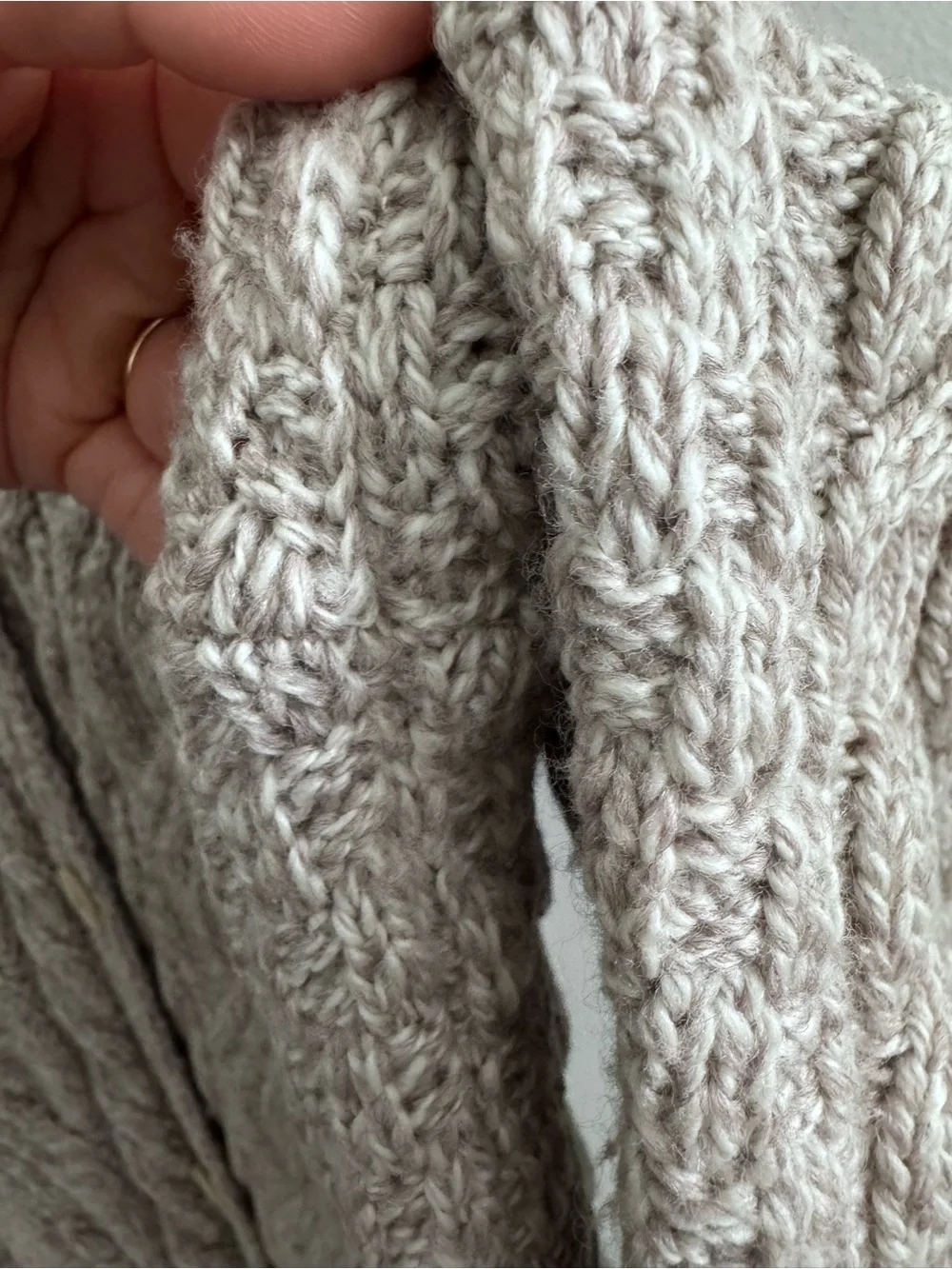 Blarney Woollen Mills Supersoft Merino Wool Made in Ireland Cardigan Size XL